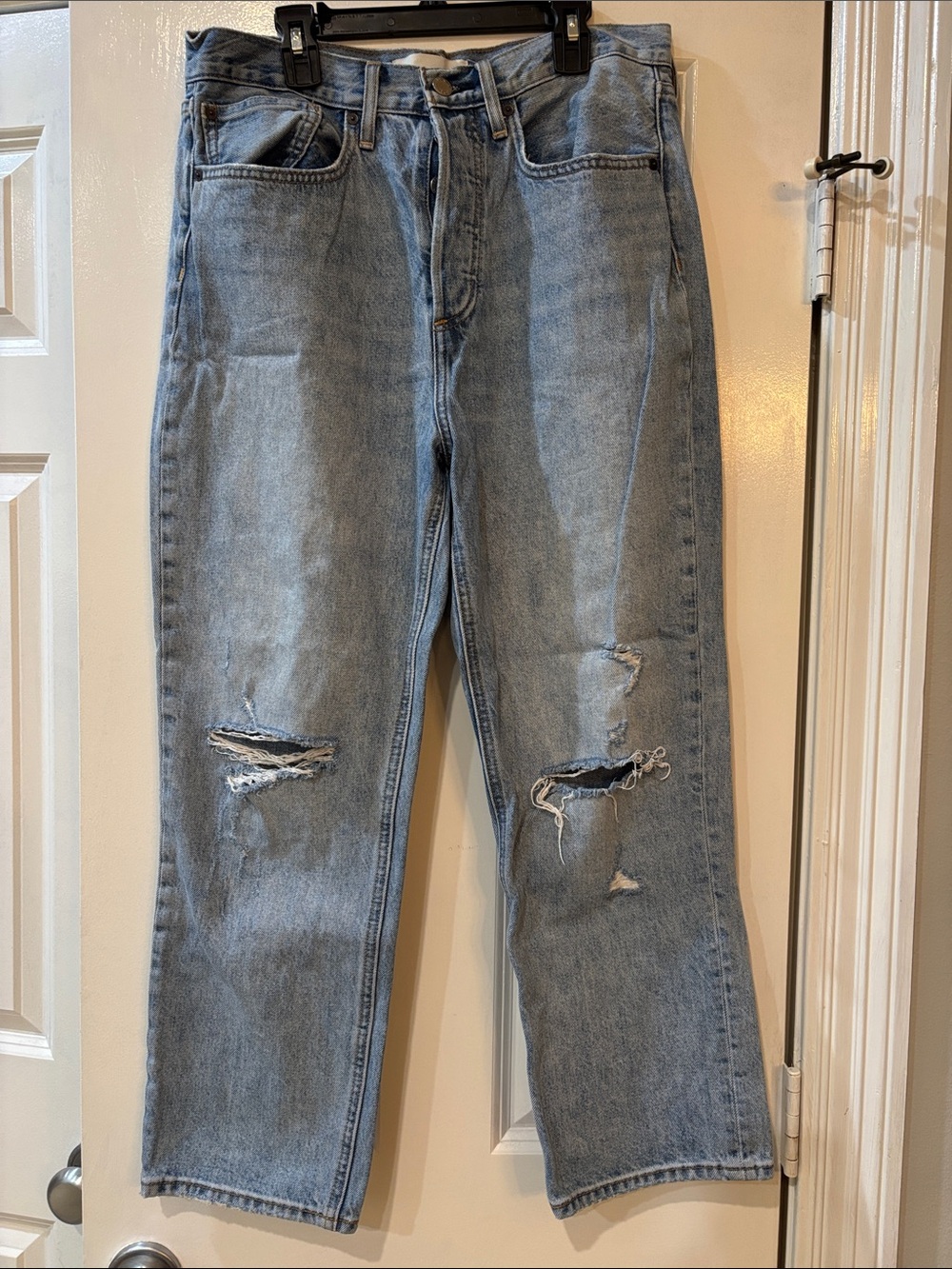Denim Forum Joni Hi-Rise Loose Jean Short Length